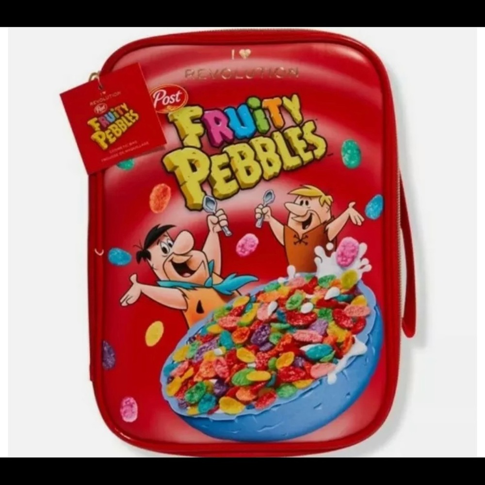 I love revolution Fruity pebble’s makeup case NWT